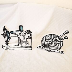 Sewing Machine & Yarn Tabletop Decor by Ashland